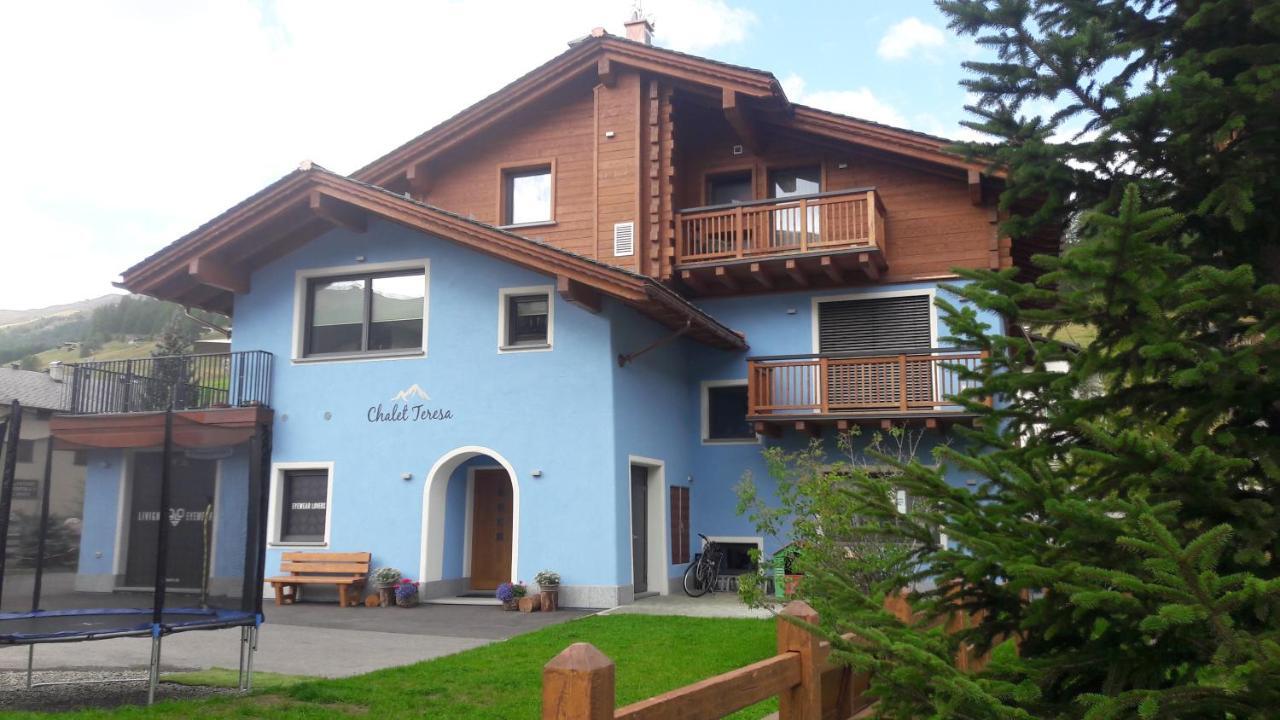 Chalet Teresa Livigno Bagian luar foto